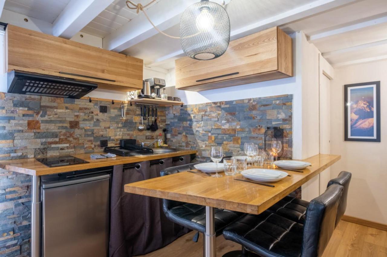 Apt With Nice View Near The Center Of Chamonix Exterior foto